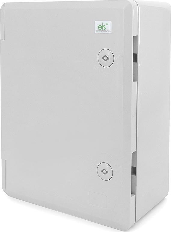 ELS Elektrotechnika ELS ELEKTROTECHNIKA SKRZYNKA SZAFA OBUDOWA ABS PLASTIKOWA ROZDZIELNICA NATYNKOWA 42x32x18 cm 420x320x180 mm