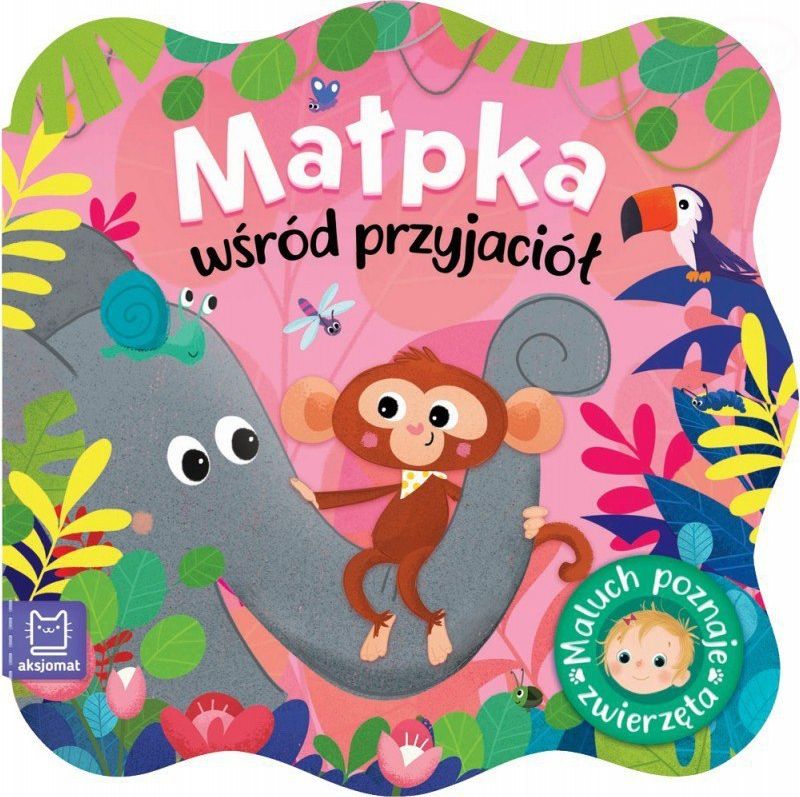 Małpka wśród przyjaciół. Maluch poznaje zwierzęta