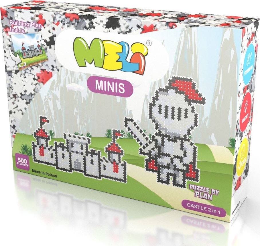 Meli Meli Minis Castle 2w1 500 el.