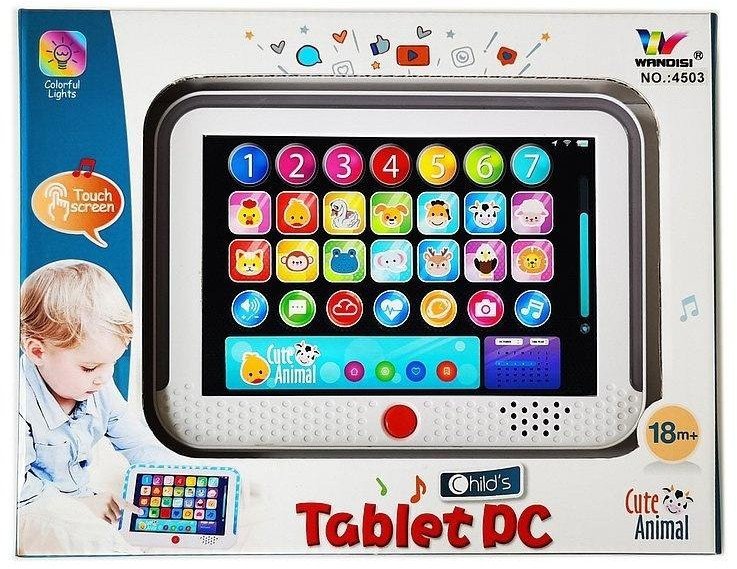 Tablet edu dotykowy na baterie EDUKAMP