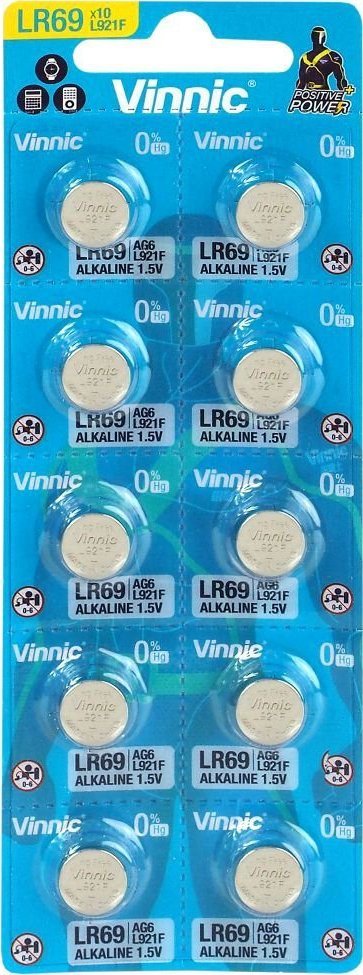 Vinnic Bateria mini LR69 10 szt.