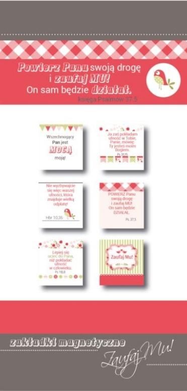 Szaron Zakładki Magnetyczne - Zaufaj