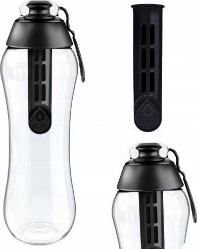 Dafi Butelka filtrująca do wody czarna Dafi 0,3l + filtr