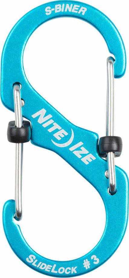 NiteIze Karabinek Nite Ize S-Biner Slidelock #3 Blue
