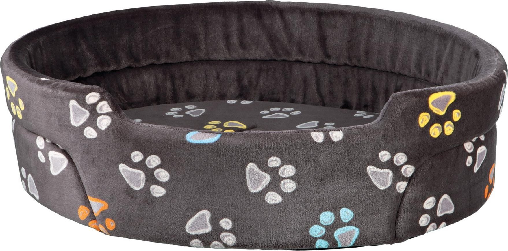 Trixie Legowisko Jimmy 75x65cm ciemnoszary w łapki (TX-37034)