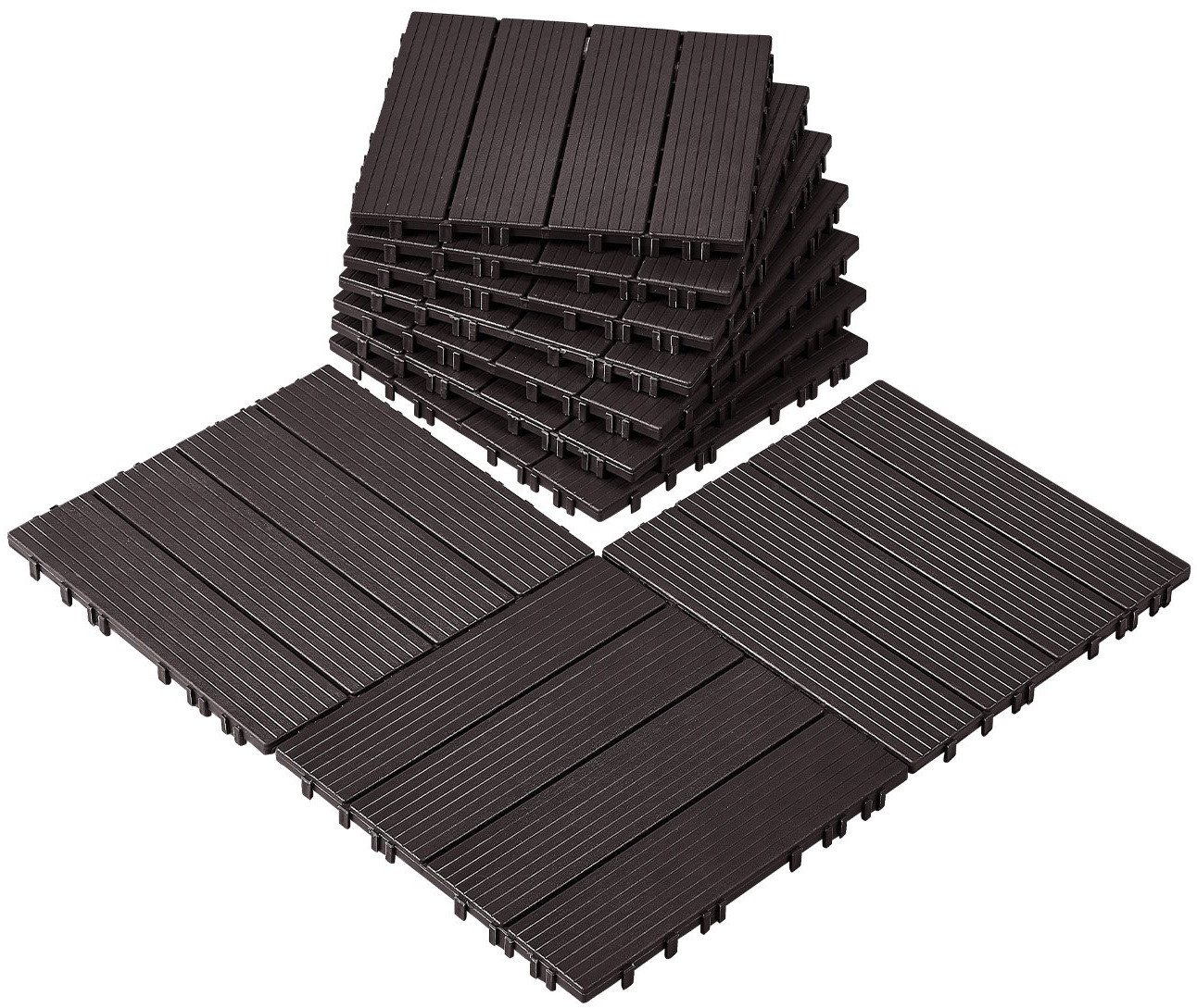Podest Tarasowy Kompozytowy Podłoga na Taras Brązowy 27 szt.