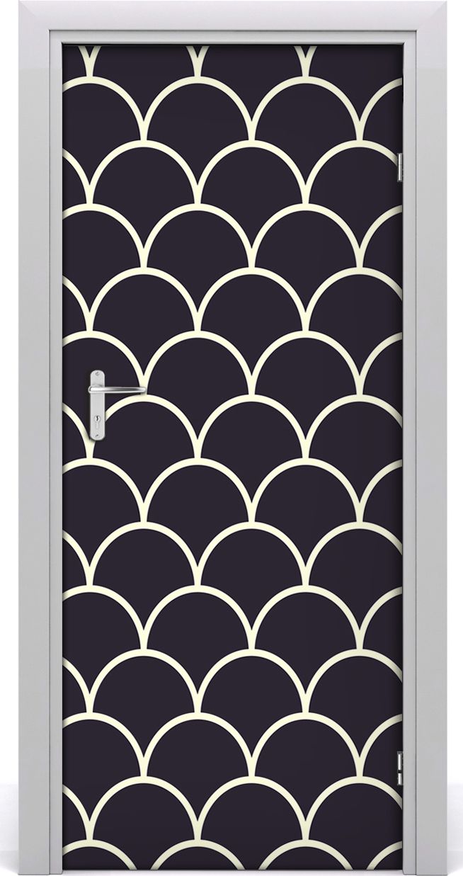 Tulup Fototapeta samoprzylepna na drzwi 85 x 205 cm abstrakcja