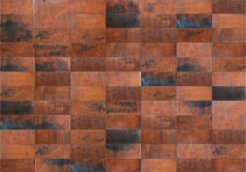 DecoNest Fototapeta - Ceglane puzzle - 250X175