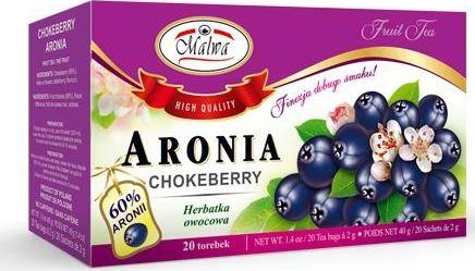 Malwa HERBATA OWOCOWA ARONIA 20X2G 42134627