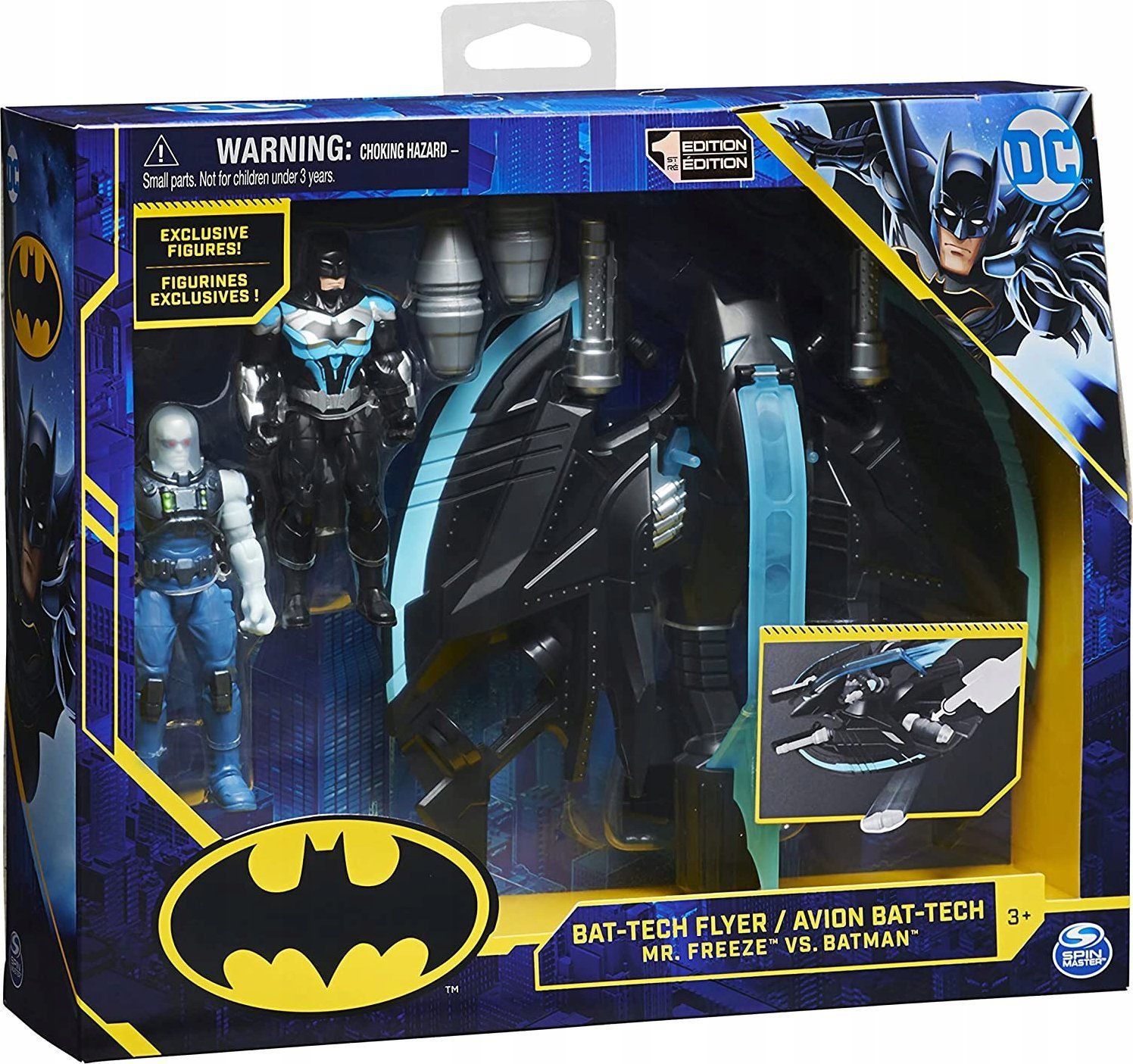 Spin Master Spin Master Batman Bat-Wing with 2 10cm-F - 6063041