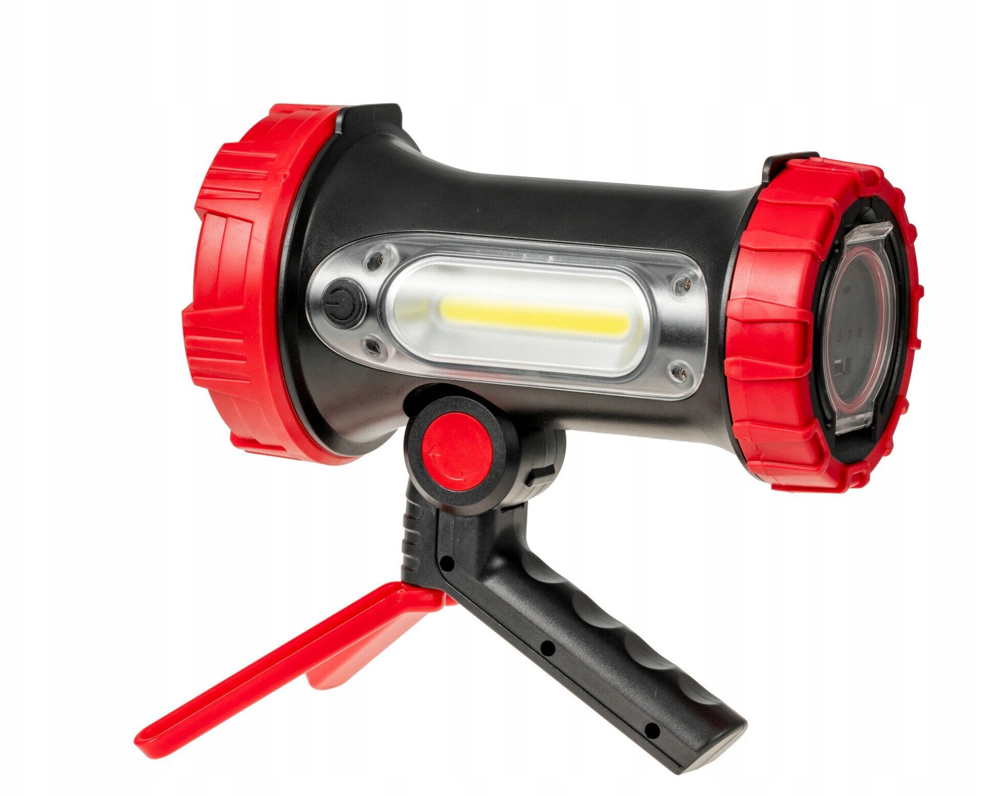 LATARKA LED Z AKU. RUCHOMY UCHWYT 350LM+180LM