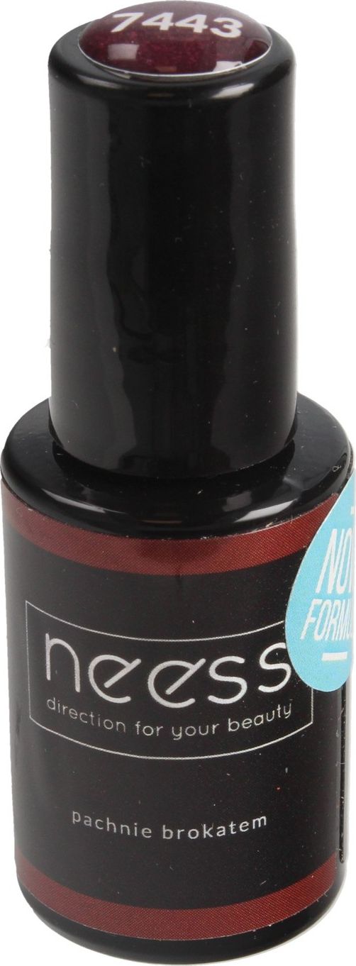 NEESS Lakier hybrydowy 7443 Pachnie Brokatem 4ml