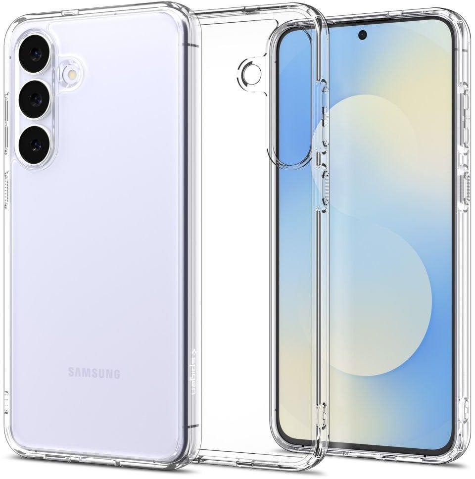 Spigen Ultra Hybrid - Etui do Samsung Galaxy S25 FE (Crystal Clear)