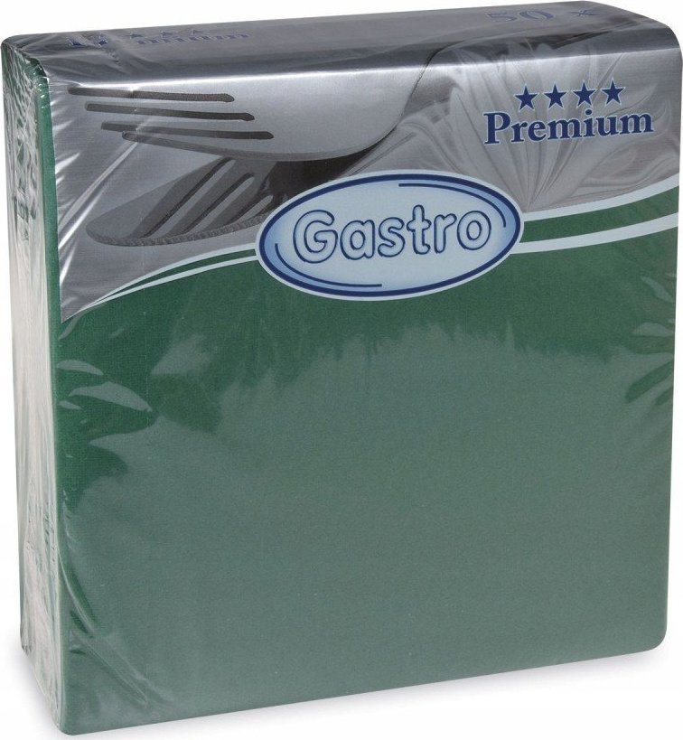 Wimex Serwetki flizelinowe premium ciemna zieleń 40x40cm