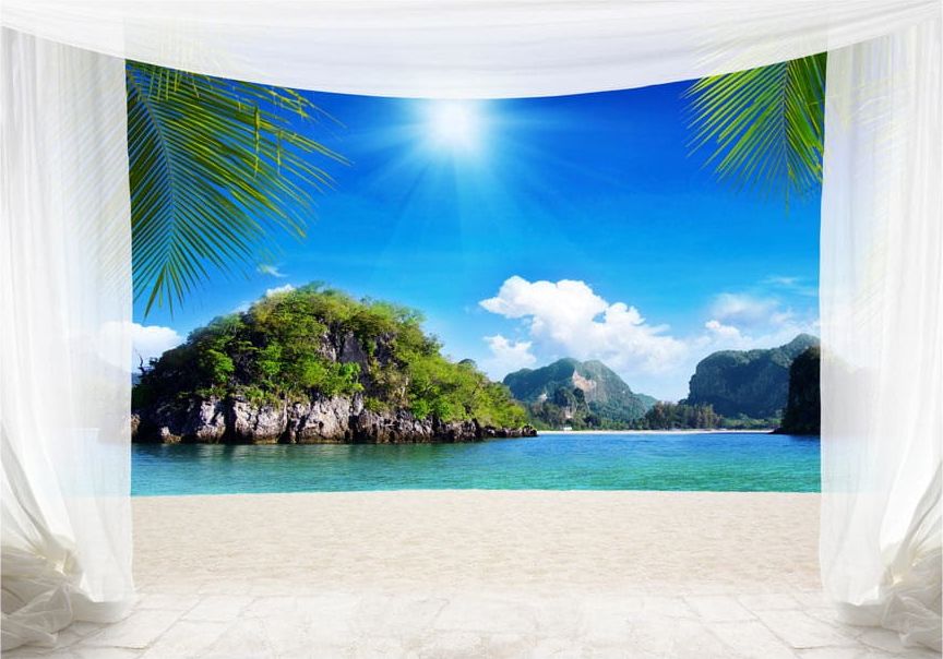 DecoNest Fototapeta - Letnia bryza - 400X280