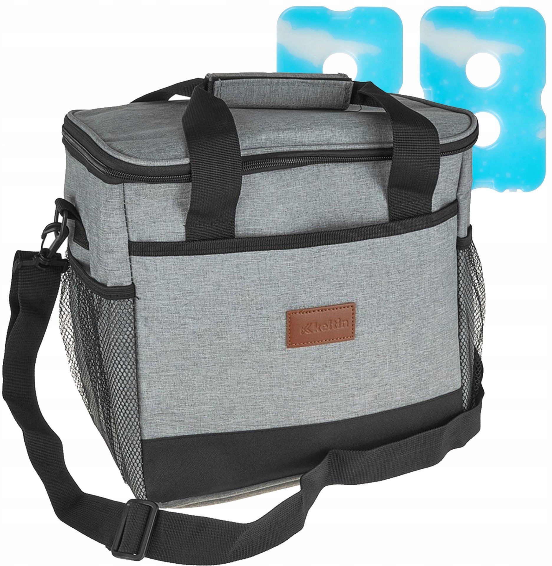 Torba termiczna 18L + dwa wkłady chłodzące