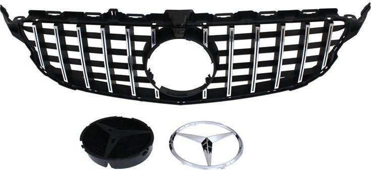 MTuning GRILL MERCEDES BENZ W205 C63 GT LOOK CHROME (19-)