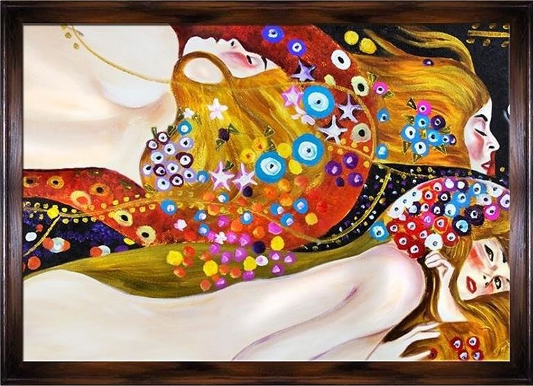 GO-BI Obraz "Gustaw Klimt" ręcznie malowany 200x140cm