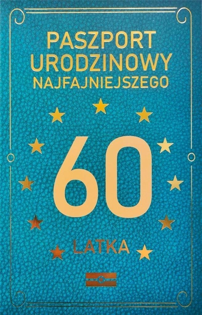 Yeku Karnet Urodzinowy 60 JCX - 041