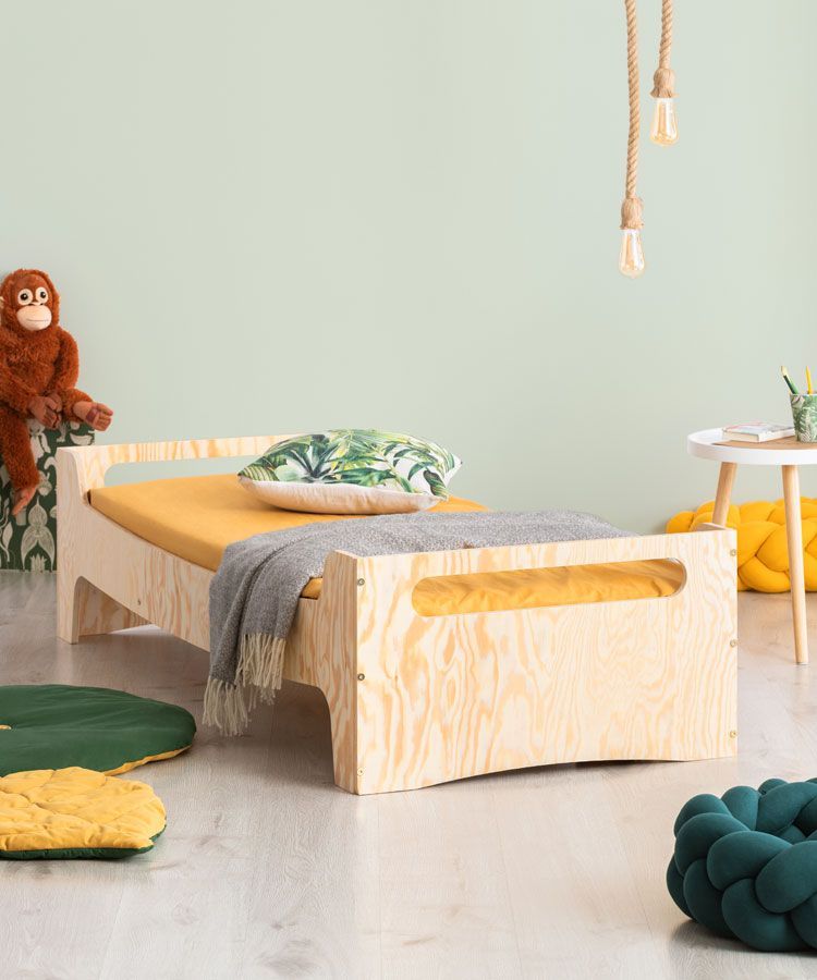 Elior Młodzieżowe łóżko pojedyncze ze stelażem - Mailo 7X 90x190cm