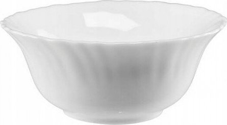 Galicja Salaterka biała okrągła 15,5 cm Bianco