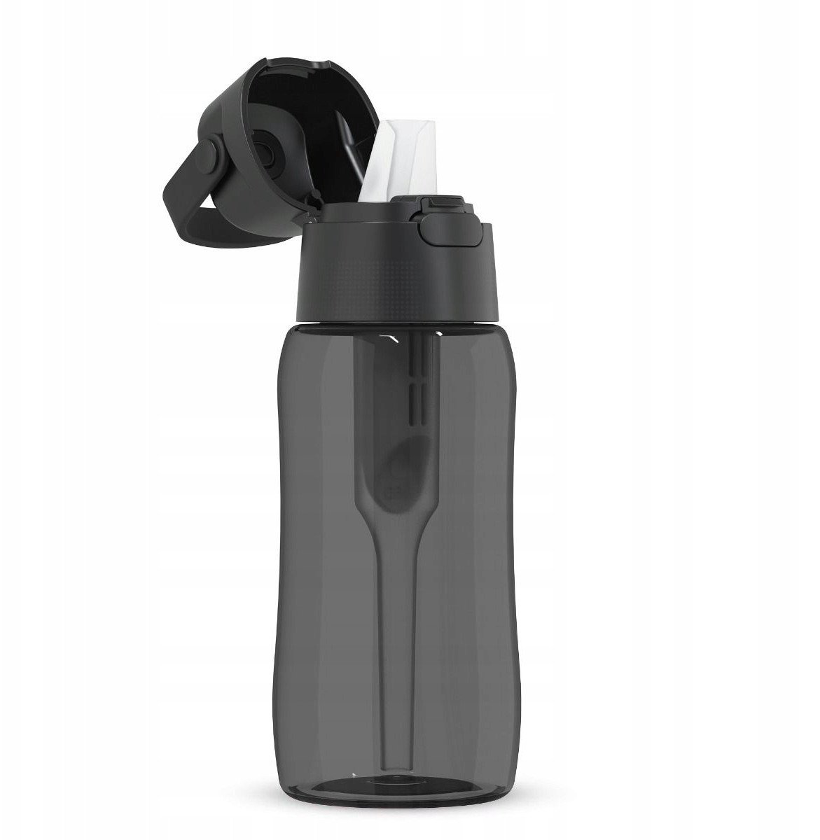 Butelka filtrująca Dafi SOLID czarna barwiona 0,5 l z filtrem węglowym