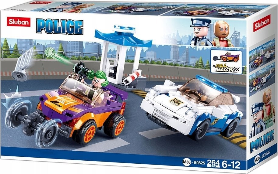 Sluban SLUBAN klocki Policja 264el G158005 35473