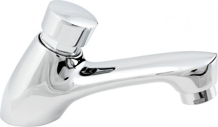 Hydroland Zawór wypływowy z otwarciem czasowym 1/2" chrom (5900308736746)