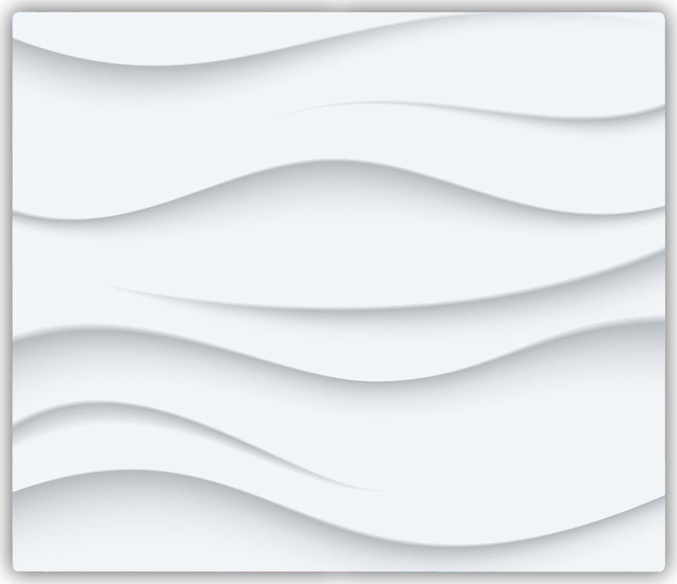 Deska do krojenia Tulup szklana Abstrakcja fale 47 60x52cm