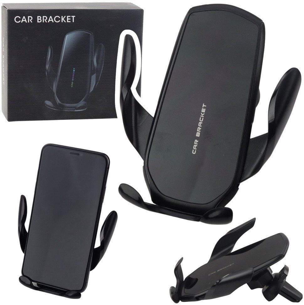 Uchwyt Samochodowy Grawitacyjny Do Kratki Wentylacyjnej Czarny