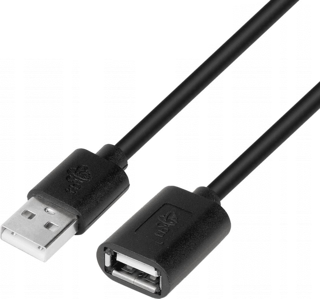 Kabel USB TB Print USB-A - USB-A 1.8 m Czarny (AKTBXPU1PAAW18B)