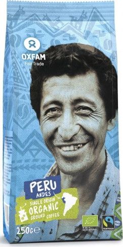 Oxfam Fair Trade Kawa Mielona Arabica Peru Fair Trade Bio 250 g - Oxfam