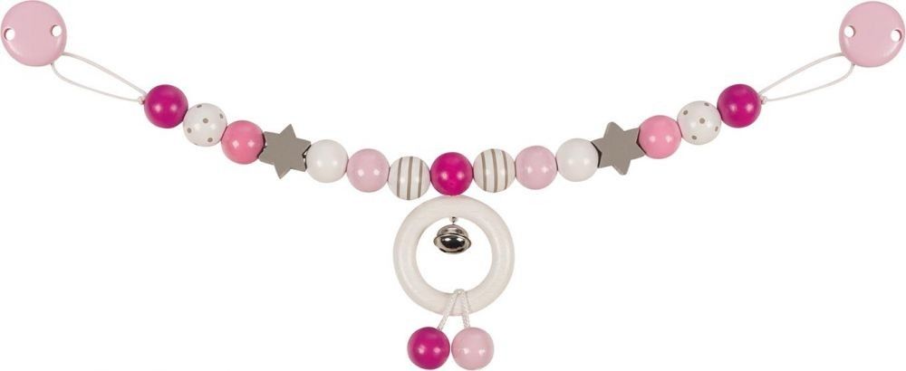 Heimess Zawieszka do wózka różowo-biała