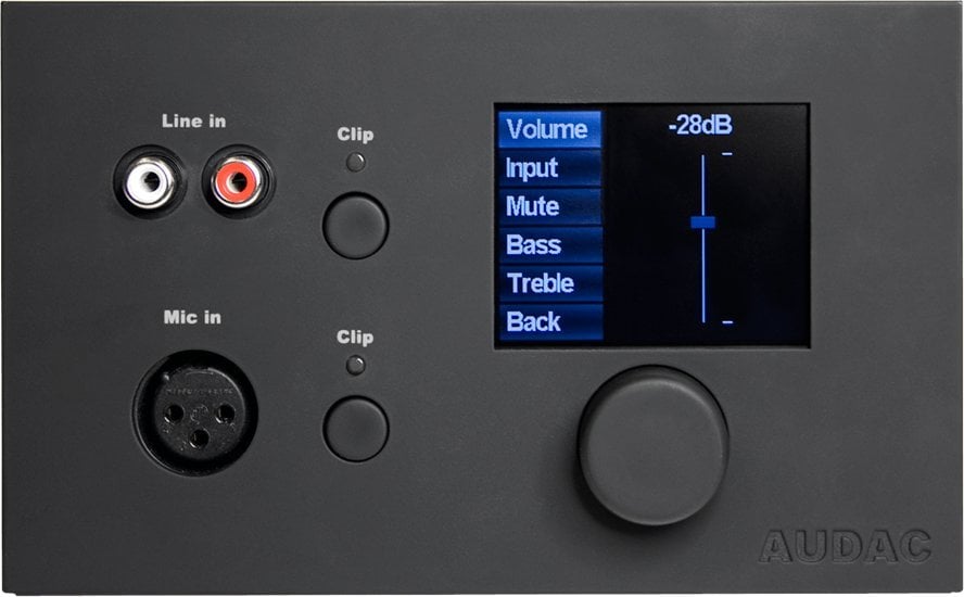 Audac AUDAC MWX65/B All-in-one wall panel for MTX Black version