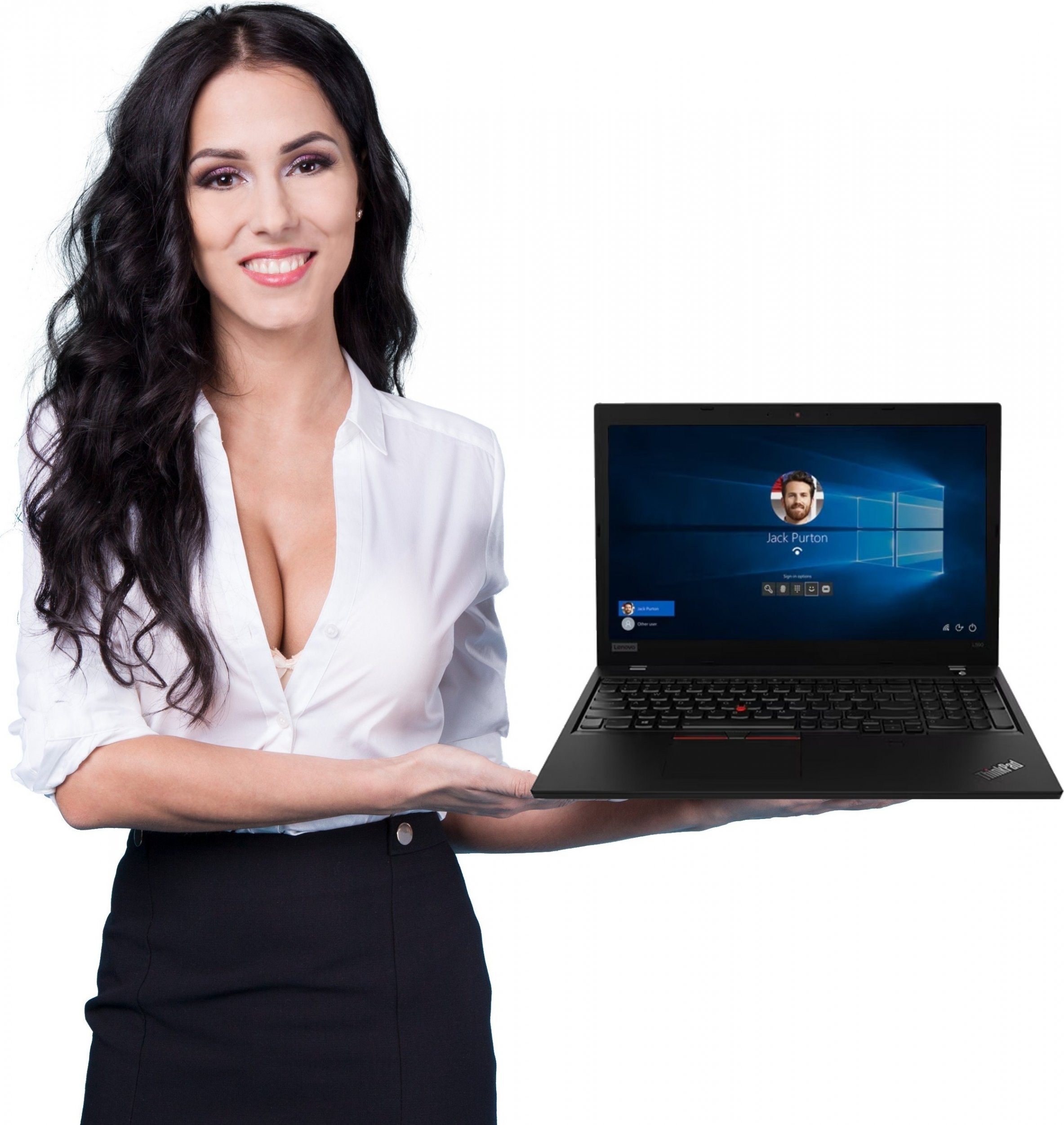 Laptop Lenovo Laptop LENOVO ThinkPad L590 i5-8265U 16GB 512GB SSD M.2 NVMe FULL HD WIN10P