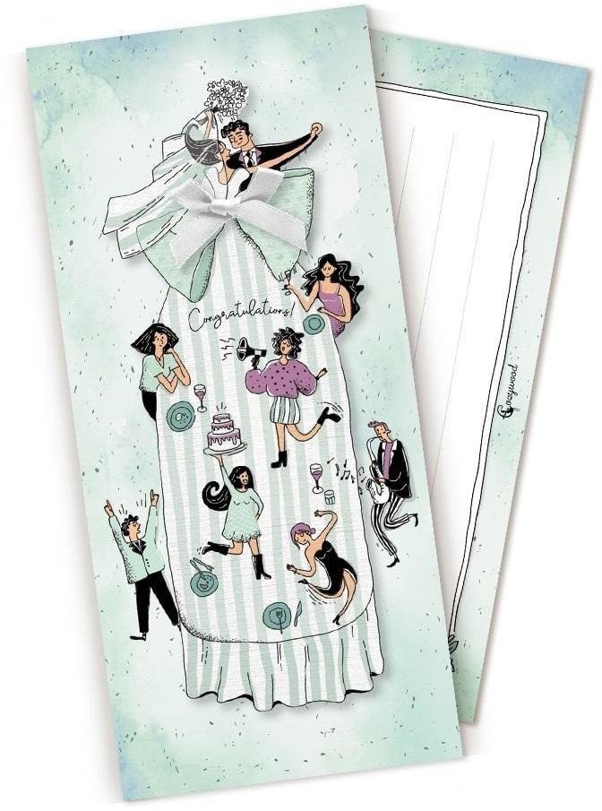 Koperta upominkowa POP UP Ślub Para Młoda