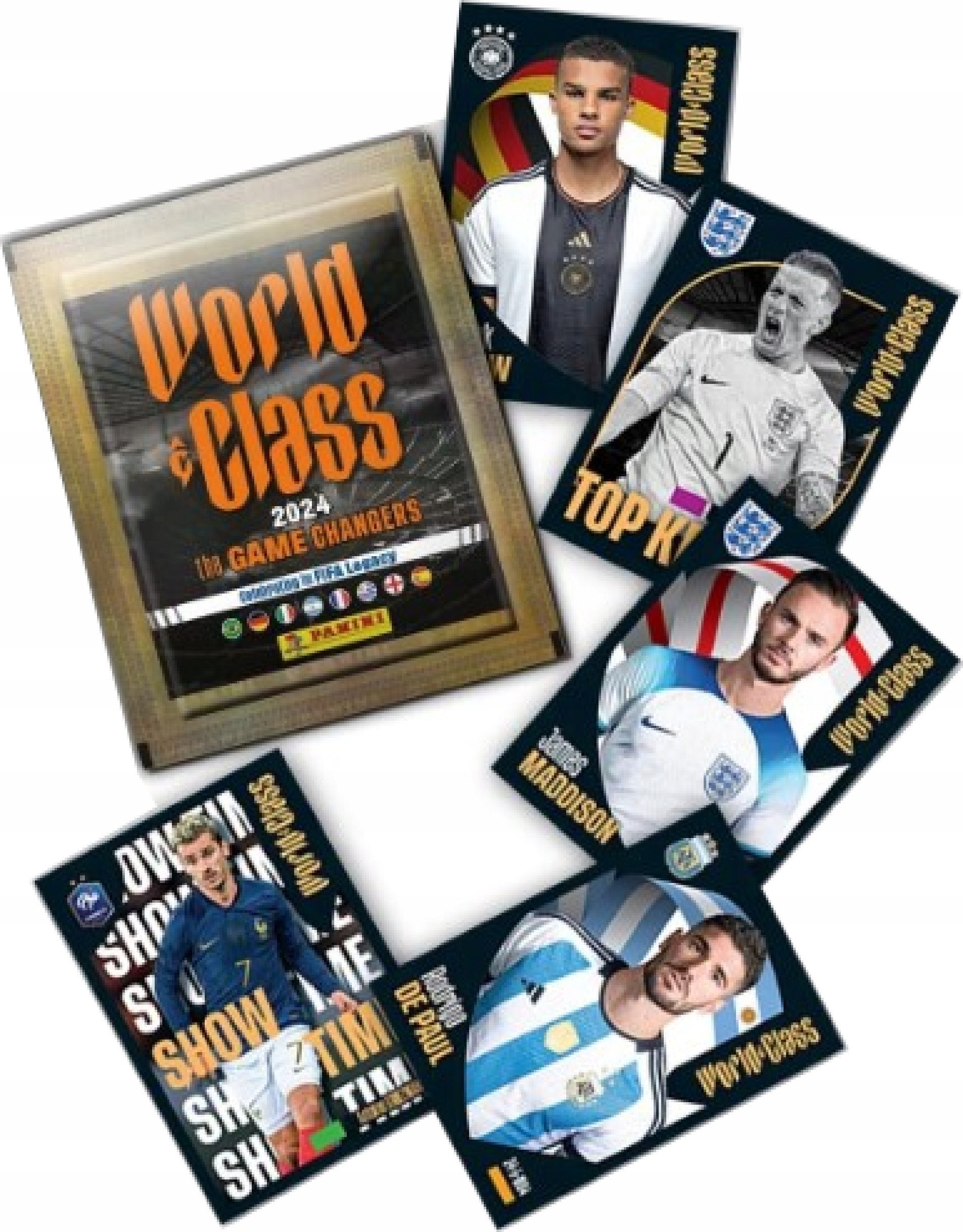Panini FIFA WORLD CLASS 2024 PF 365 Naklejki saszetka 01087 PANINI op.36, cena za 1 szt