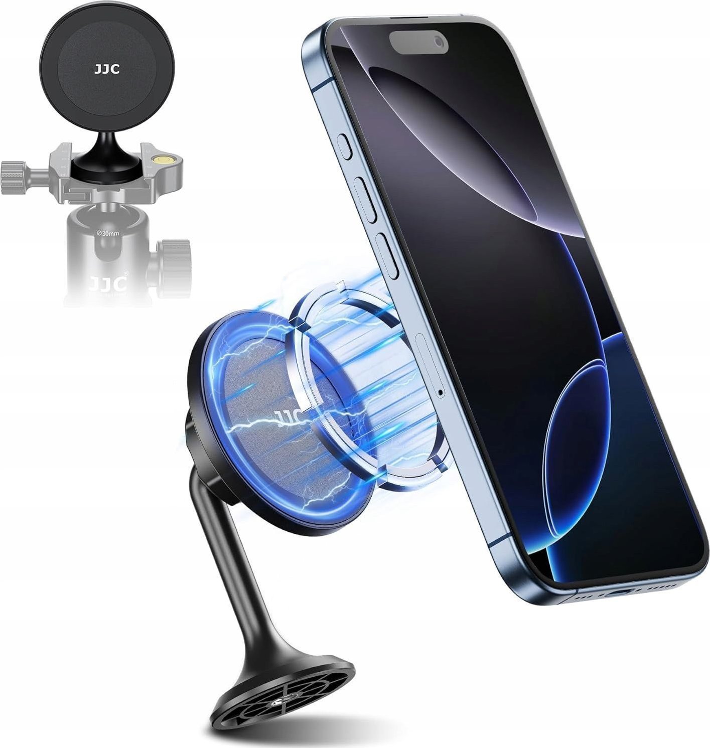 JJC Uchwyt Magnetyczny Magnes MagSafe na Telefon iPhone Gwint 1/4'' Arca Swiss / MS-ARB2