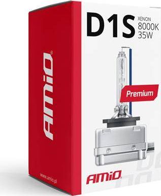 AMiO Żarówka ksenonowa, żarnik xenon D1S 8000K