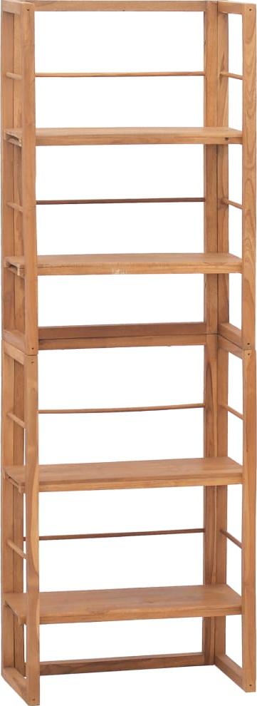 vidaXL Regał, 60 x 30 x 180 cm, lite drewno tekowe