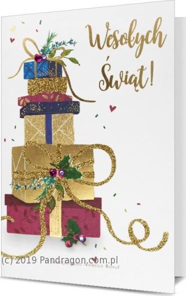 Pan Dragon Karnet Boże Narodzenie KL HM100-963