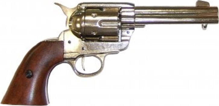 Denix Srebrna Doskonała Replika - Rewolwer Colta Z 1886 R. Kaliber 45 (1186/nq)
