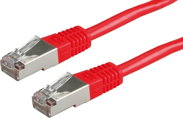Roline PatchCord, S/FTP, (PiMF), Kat.6, 2m, Czerwony (21.15.1341)