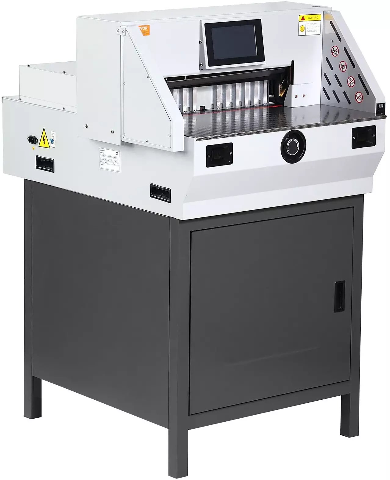 Gilotyna elektryczna 483 mm 80 mm wys. cięcia, panel dotykowy do biura