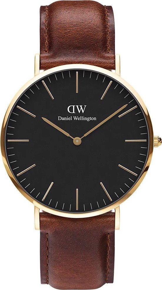 Zegarek Daniel Wellington Zegarek męski Daniel Wellington DW00100543 brązowy