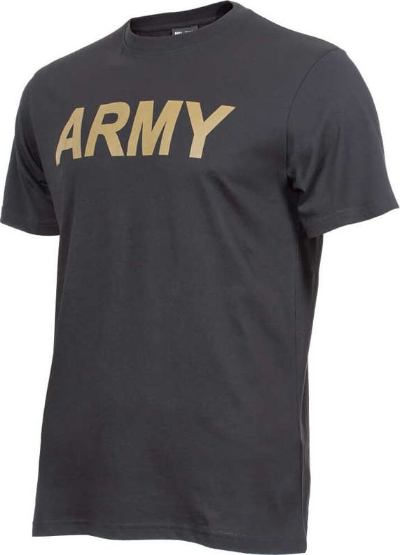 Mil-Tec Mil-Tec T-Shirt z Nadrukiem Army Czarny XXL