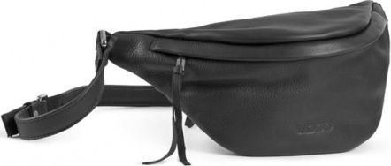 VOOC Skórzana torebka-nerka typu cross-body VOOC EP19 czarna