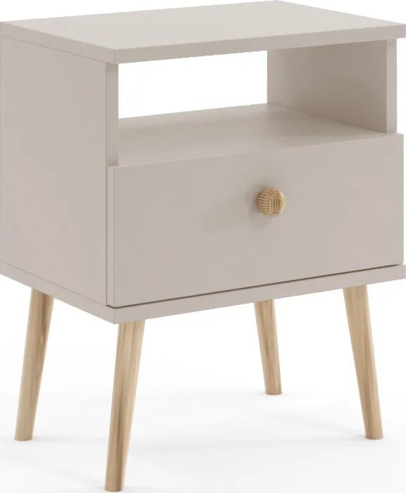 Szafka nocna LEBEL kaszmirowa MELIMEBLE