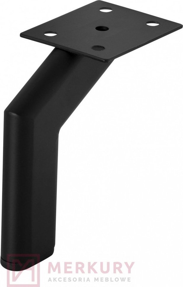 Merkury NÓŻKA MEBLOWA NM04 CZARNY MAT LOFT H-130