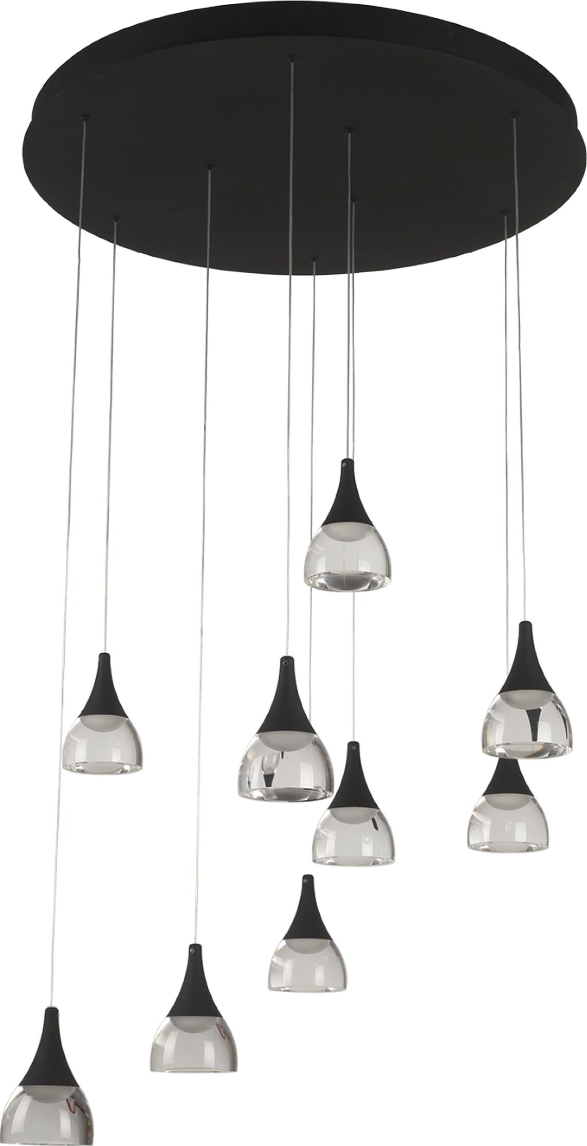 Lampa wisząca Azzardo DALMATIA nowoczesna czarny (AZ3143)